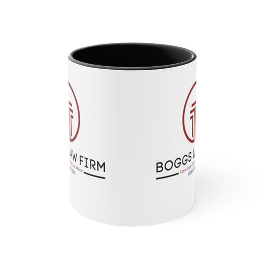 Boggs Law Firm: Accent Coffee Mug, 11oz